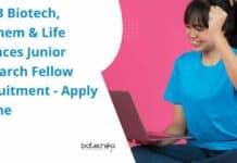 RGCB Biochemistry Research Position