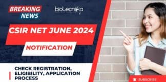 CSIR NET June 2024 Application Form & REGISTRATION Process