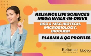 Reliance Life Sciences Walk-In-Drive