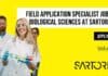 Field Application Specialist Job For Biological Sciences at Sartorius, Apply Now Sartorius Life Sciences Vacancies