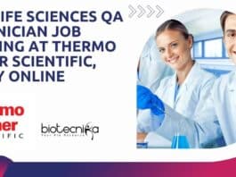 Life Sciences QA Technician Job