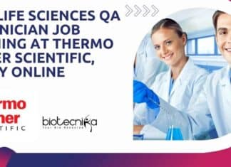 Life Sciences QA Technician Job
