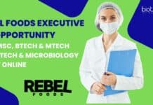 Rebel Foods Executive QA Opportunity