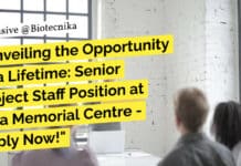 ACTREC MSc Microbiology Project Staff Recruitment - Applications Invited