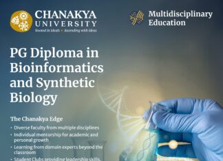 PG Diploma Program in Bioinformatics and Synthetic Biology Admissions Open at Chanakya School of Biosciences Updated