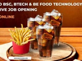 Pepsico Food Technology Executive