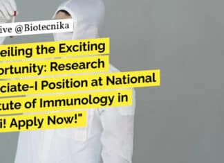 NII Biological Sciences Research Associate Job Opening – Apply Now NII Biological Sciences Research Associate Job Opening - Apply Now