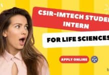 CSIR-IMTECH Student Intern Opportunity