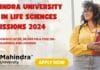 Mahindra University PhD In Life Sciences Admissions 2024 – Applications Open! Mahindra University PhD Admissions 2024 - Applications Open!