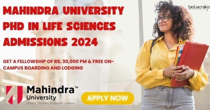Mahindra University PhD Admissions 2024 - Applications Open!