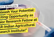 IARI JRF Job Opening For Life Sciences, Mol Bio - Apply Now