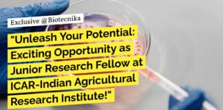 IARI JRF Job Opening For Life Sciences, Mol Bio - Apply Now