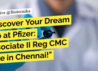 Pfizer Associate Role For Biological Sciences & Biotech - Apply Online