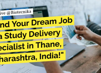 TCS Life Sciences Study Delivery Specialists Job Openings - Apply Now