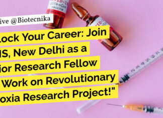 AIIMS New Delhi MSc Life Science Research Fellow Recruitment - Applications Invited