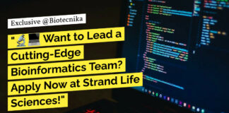 Bioinformatics Jobs at Strand Life Sciences, Apply Now