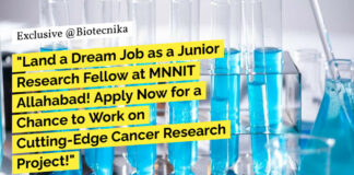 MNNIT Bioinformatics, Life Sciences Research Fellow Recruitment - Applications Invited