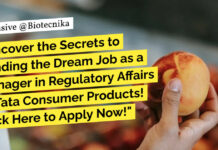 Tata Consumer Products Hiring! Food Science, Food Tech & Life Sciences Apply Now!