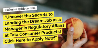 Tata Consumer Products Hiring! Food Science, Food Tech & Life Sciences Apply Now!