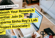 IISER Kolkata Bioinformatics Project Job - Biotech Can Also Apply