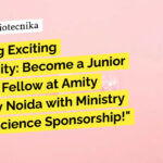 Amity University Bioinformatics Research Fellow Recruitment - Apply Now