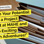 MSc Biological Sciences Project Assistant at MAHE, Applications Invited MSc Biological Sciences Project Assistant at MAHE, Applications Invited