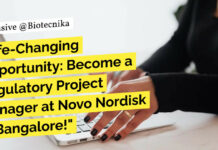 Novo Nordisk Regulatory Project Manager Job Opening, Apply Now