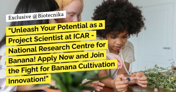 Project Scientist Job at ICAR-NRCB! Biotech & Life Sciences Apply Now