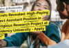Presidency University Project Assistant Job Opening – Apply Now Presidency University Project Assistant Job Opening - Apply Now