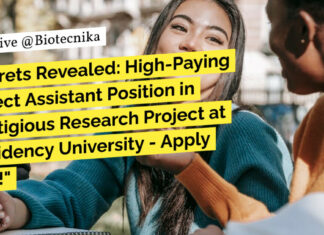 Presidency University Project Assistant Job Opening - Apply Now