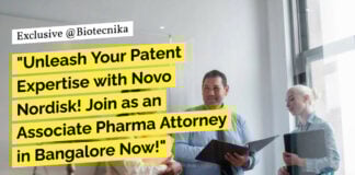 Novo Nordisk Associate Patent Attorney
