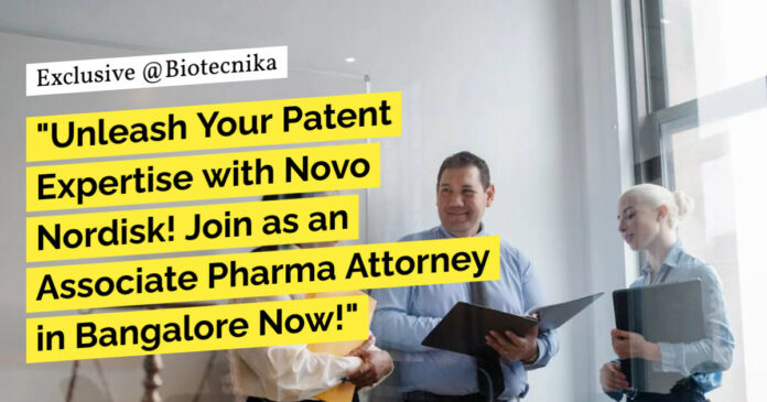 Novo Nordisk Associate Patent Attorney