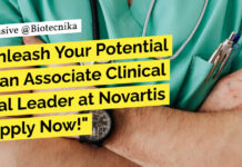 Associate Clinical Trial Leader at Novartis – Life Sciences Apply Now! Associate Clinical Trial Leader