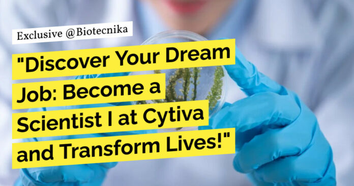 Cytiva Microbiology Scientist Job