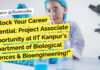 Project Associate Opportunity at IIT Kanpur For Life Sciences – Apply Now IIT Kanpur Life Sciences Project Job Opening - Apply Now