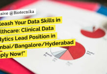 Clinical Data Analytics Lead