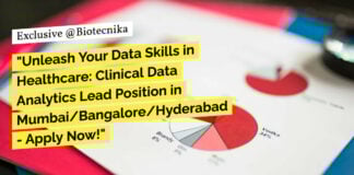 Clinical Data Analytics Lead