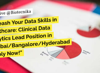 Clinical Data Analytics Lead