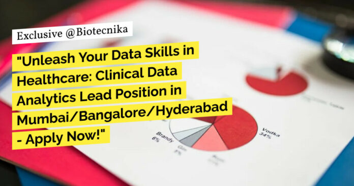 Clinical Data Analytics Lead