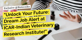 ICAR-IVRI Agricultural Sciences Project Job - Apply Now