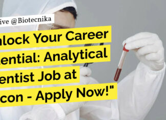 Analytical Scientist Job at Biocon