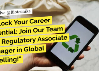 GSK Regulatory Associate Manager For Life Sciences - Apply Now