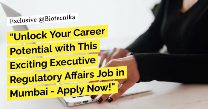 Apotex Life Science Regulatory Affairs