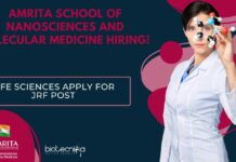 ASNSMM Life Sciences JRF Job