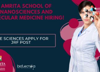 ASNSMM Life Sciences JRF Job