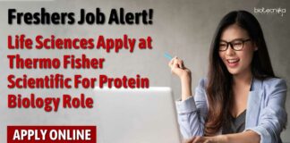 Freshers Vacancies at Thermo Fisher