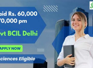 Govt Biotech Consortium Limited Delhi Jobs
