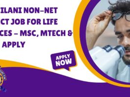 BITS Pilani Non-NET Project Job