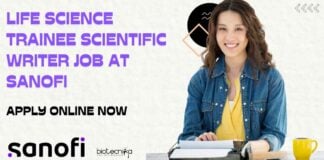 Life Science Trainee Scientific Writer