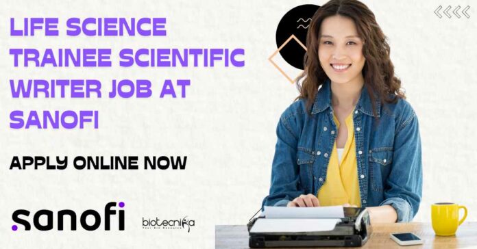 Life Science Trainee Scientific Writer